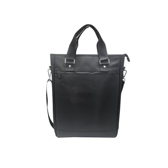 Tote bag for men with laptop compartment front