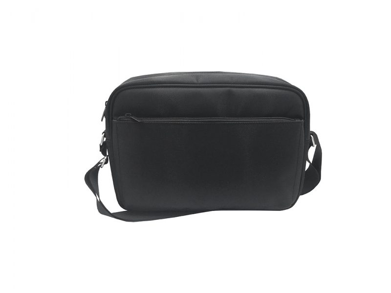 Men Messenger bag in black front