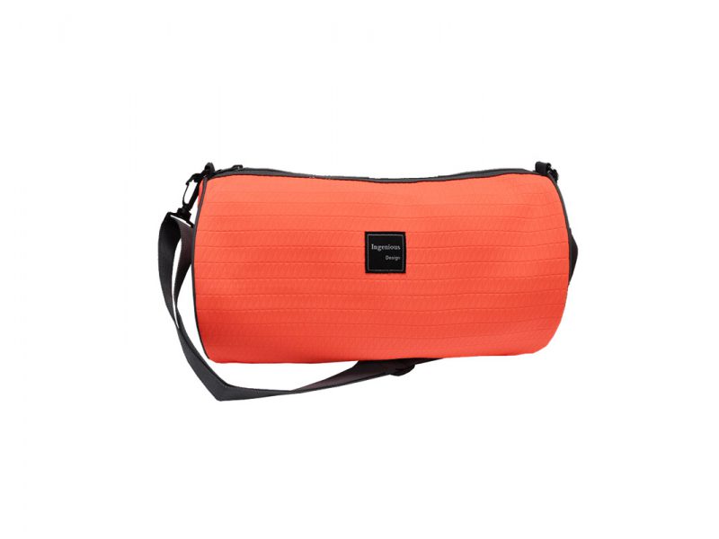 Neon duffle bag in Neon Orange front