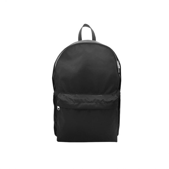 Folded Backpack in Black