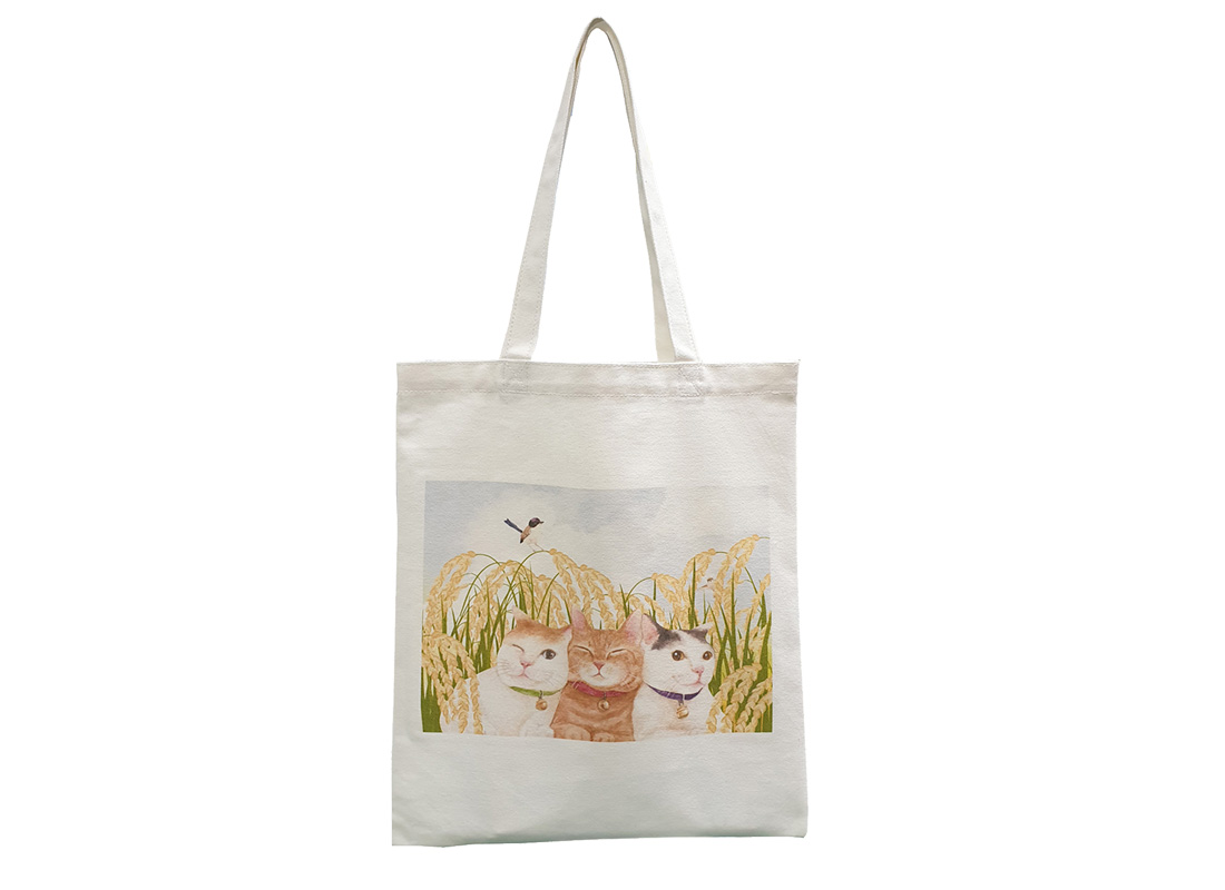 Canvas Tote - 2202-Cat Field