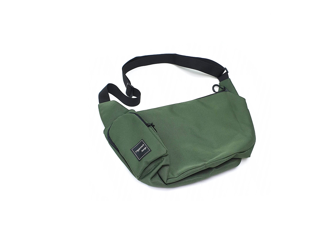 crossbody shoulder bag 21010 military green front