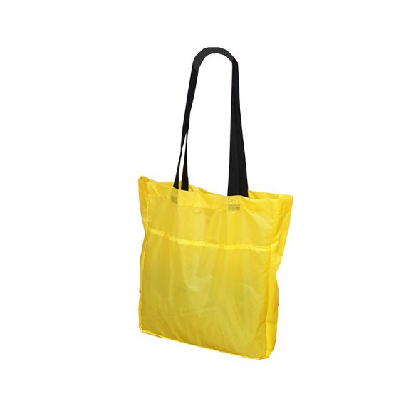 Foldable Shopping bag 21009 yellow r side
