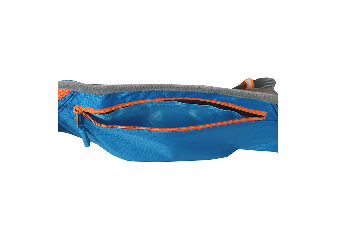 running waist bag - 21020 - blue open 1