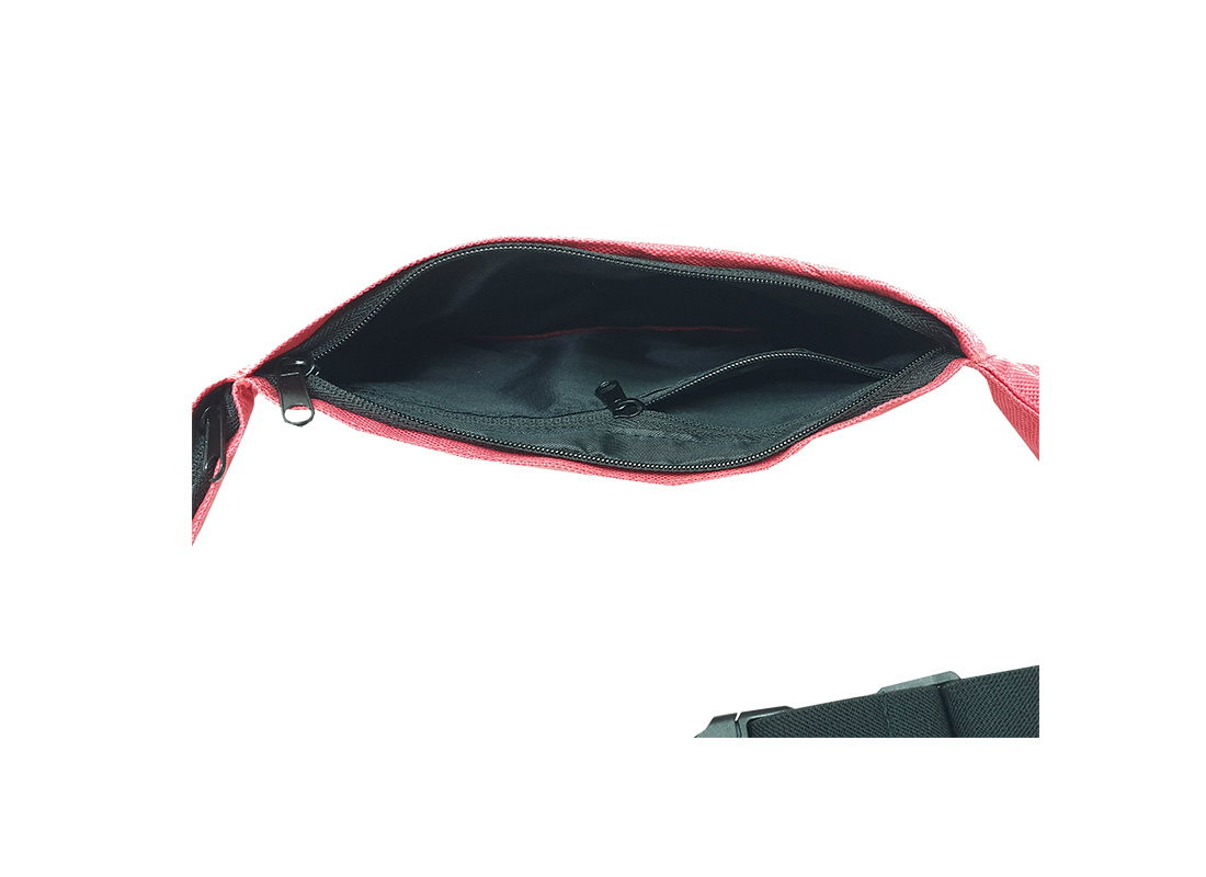 running waist bag - 21021 - red open