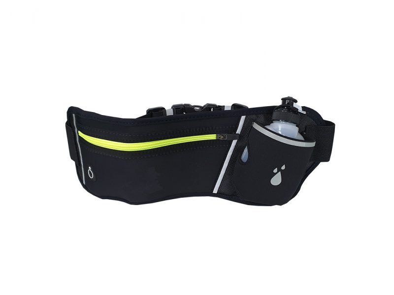 running waist bag - 21023 - black front