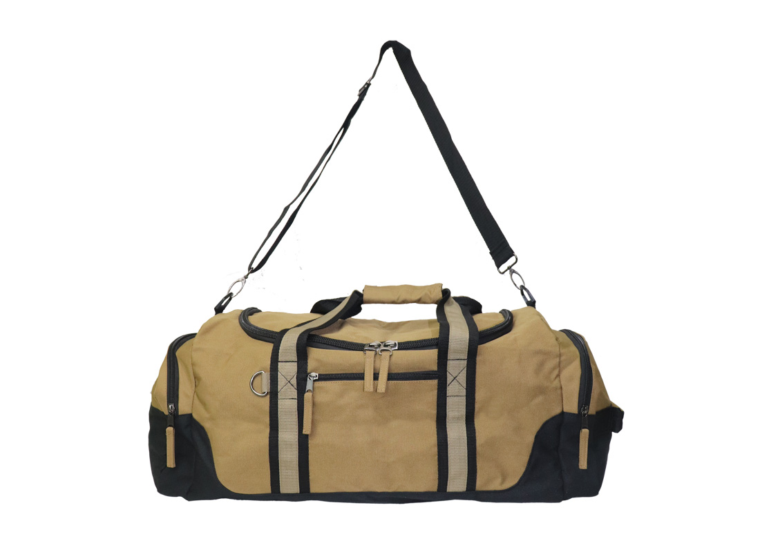 Woodland Travel Bag - 22014 - Yellow Brown Front 2