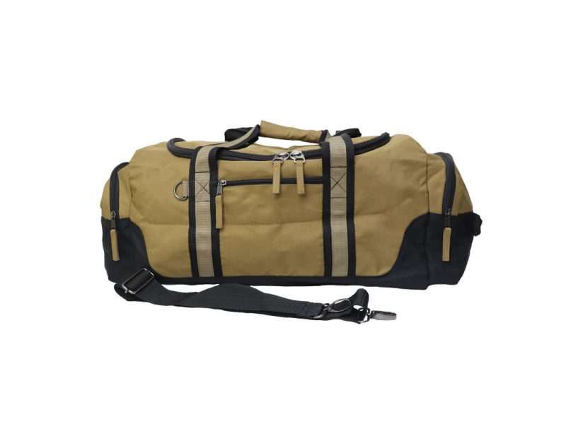 Woodland Travel Bag - 22014 - Yellow Brown Front