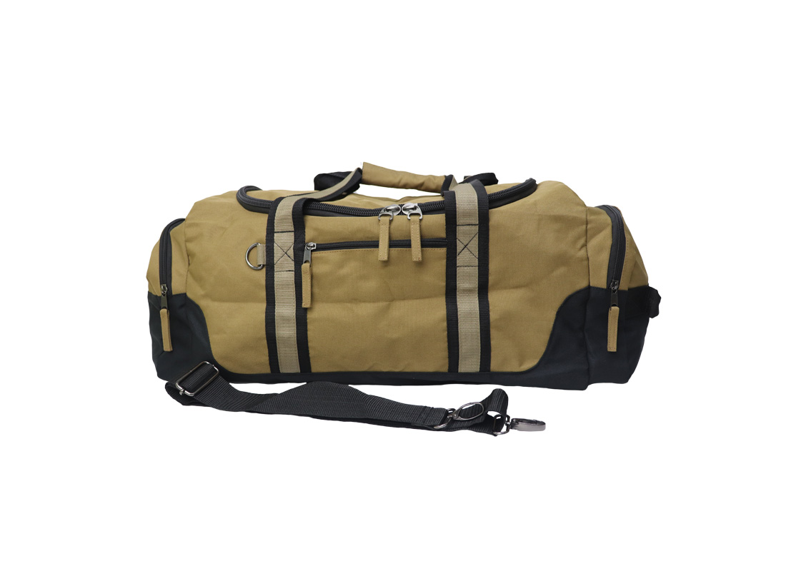 Woodland Travel Bag - 22014 - Yellow Brown Front