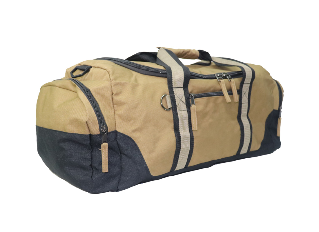 Woodland Travel Bag - 22014 - Yellow Brown L side