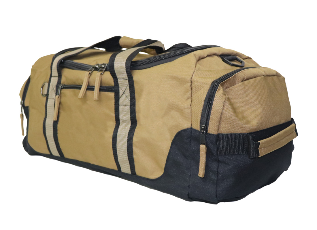 Woodland Travel Bag - 22014 - Yellow Brown R side