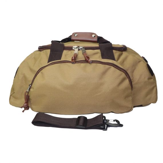 Woodland Travel Three Way Bag - 22015 - Yellow Brown - Front 1