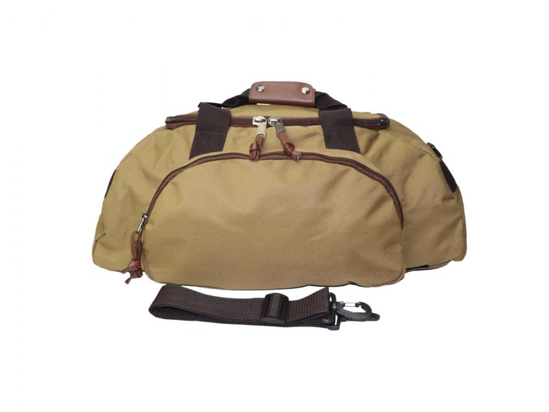 Woodland Travel Three Way Bag - 22015 - Yellow Brown - Front 1