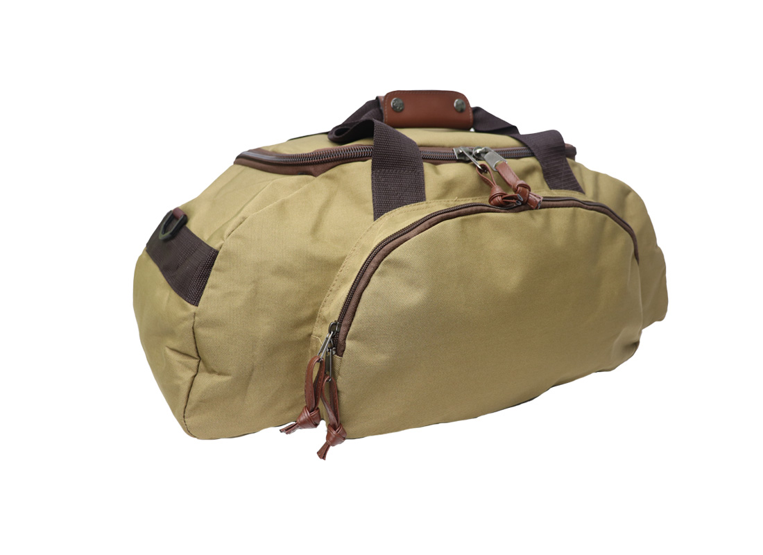 Woodland Travel Three Way Bag - 22015 - Yellow Brown - L side