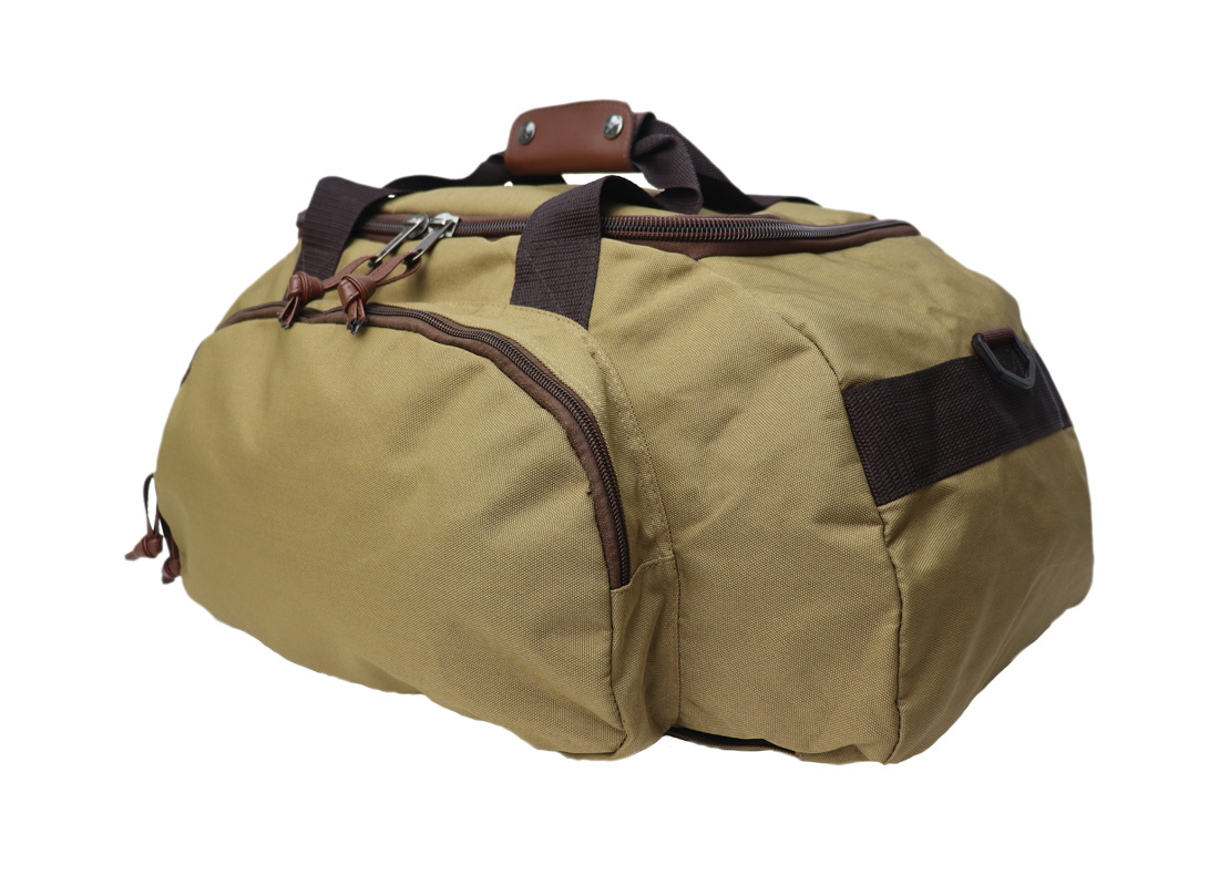 Woodland Travel Three Way Bag - 22015 - Yellow Brown - R Side