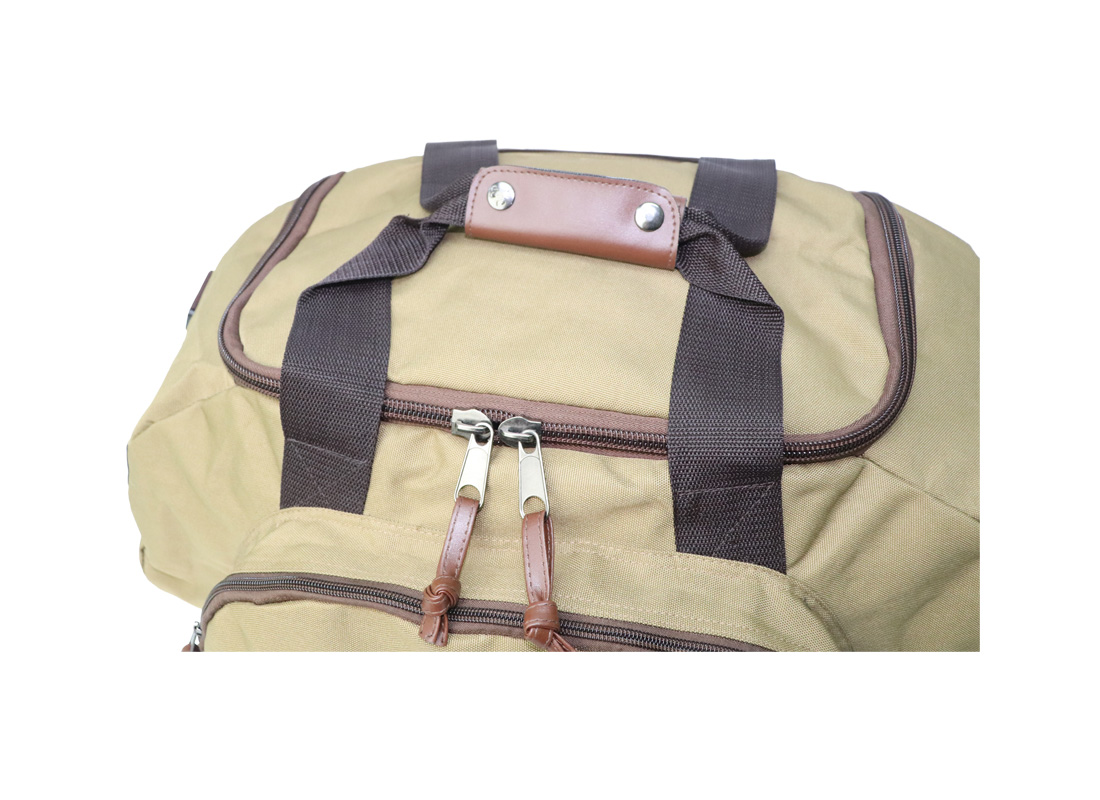 Woodland Travel Three Way Bag - 22015 - Yellow Brown - detail