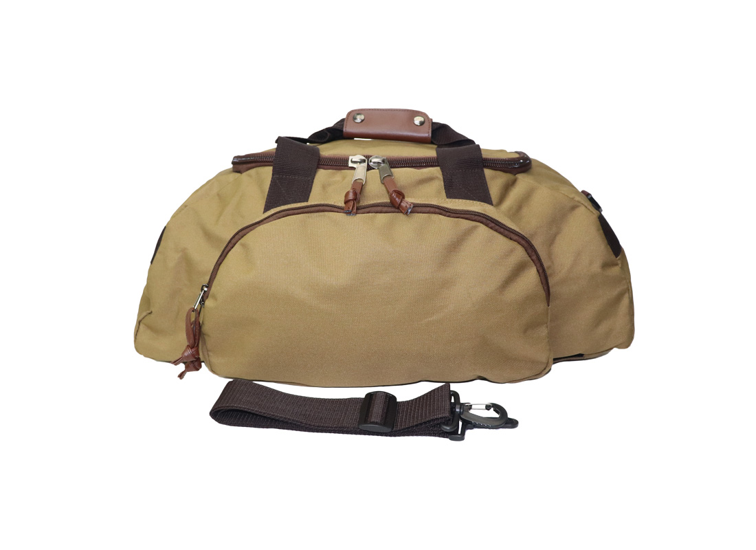 Woodland Travel Three Way Bag - 22015 - Yellow Brown - Front 1