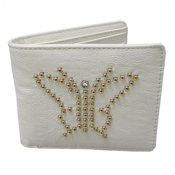 Short Wallet in White