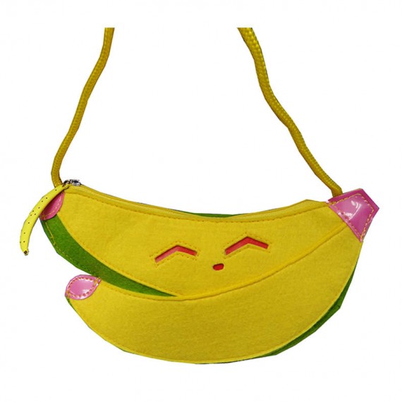 Banana Shaped Shoulder Bag for Children