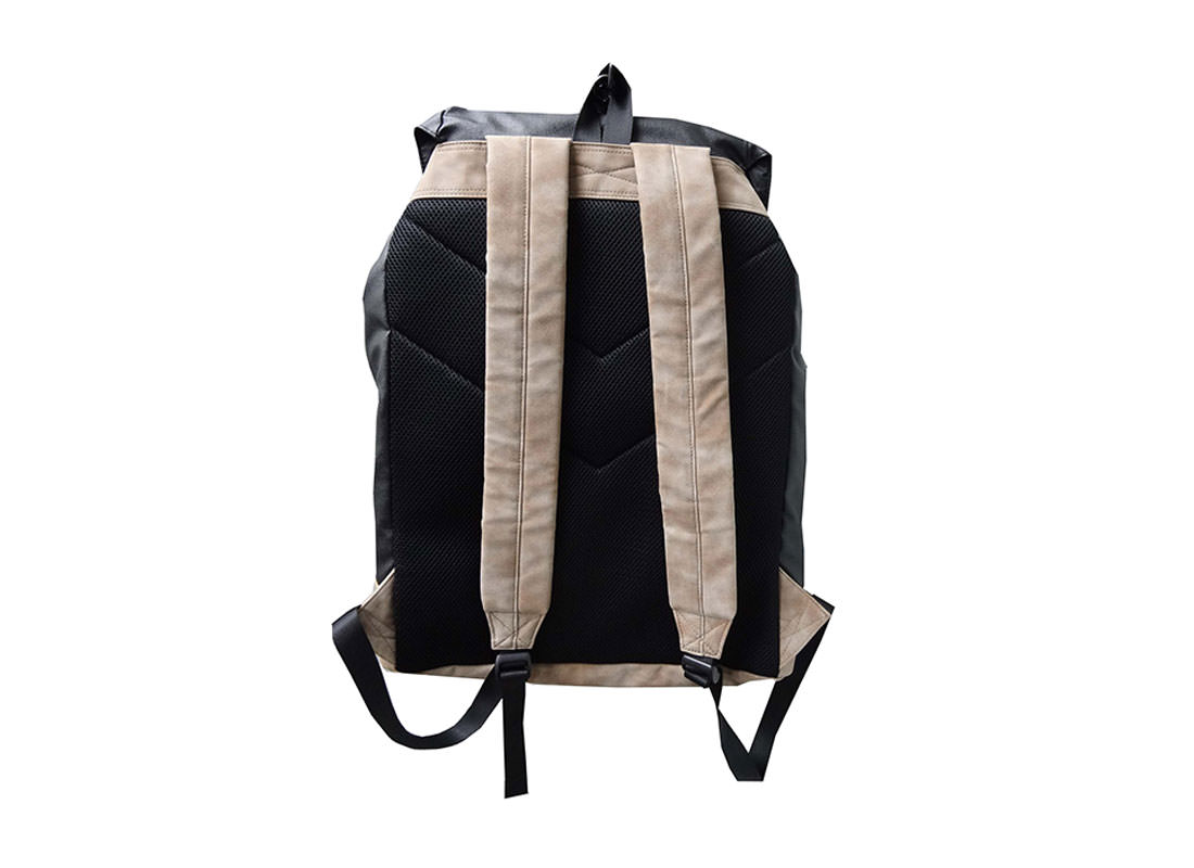 Large Backpack with Flap Closure back