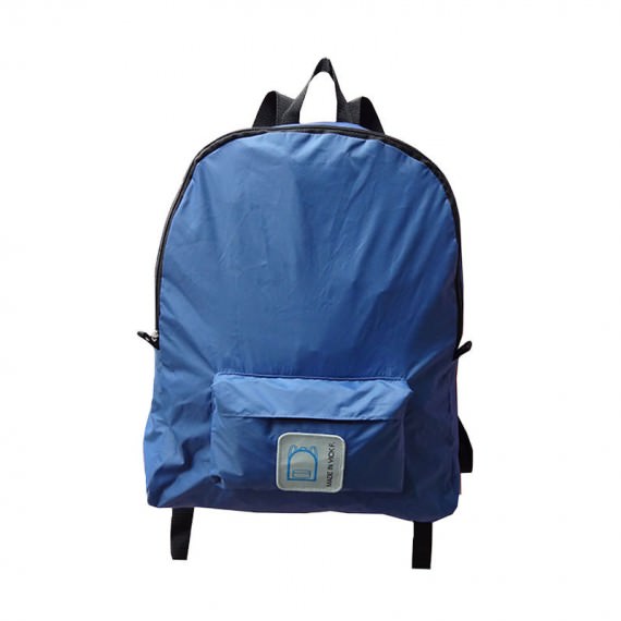 Foldable Backpack in Blue