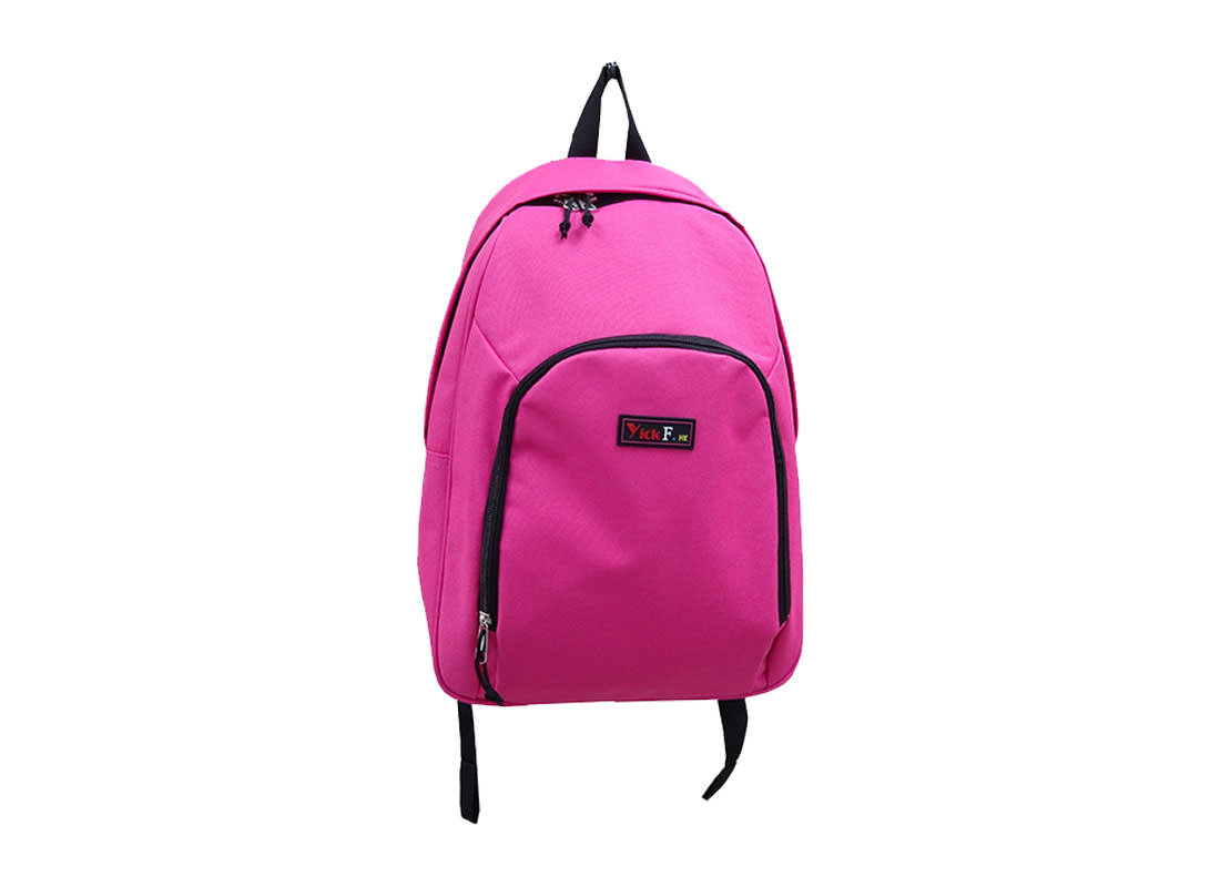 Pink casual backpack for women & girls