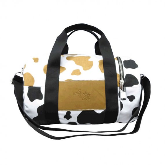 Cow Print Duffel Bag