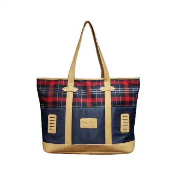 Plaid Tote Bag