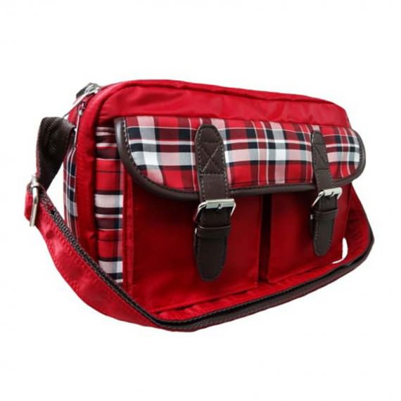 Plaid Shoulder Bag