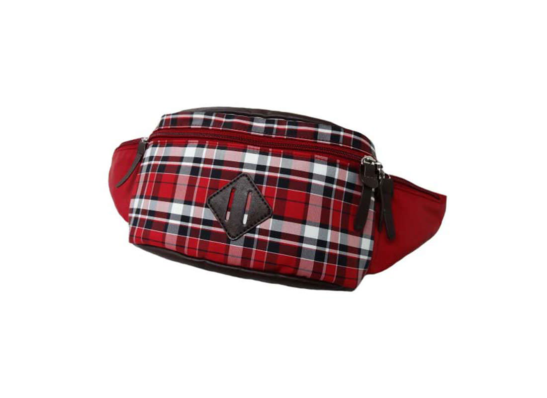 Plaid Waist Bag