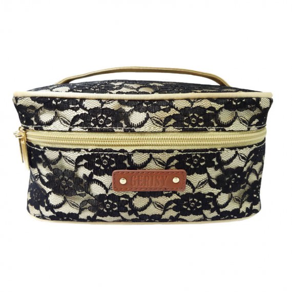 Black Lace Bag Cosmetic bag