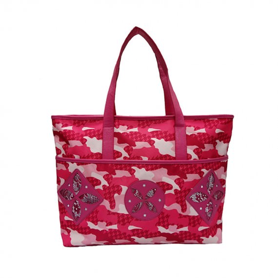 Pink Camouflage Tote Bag