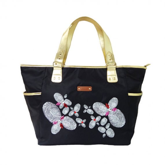 Tote Bag with Fingerprint Printing