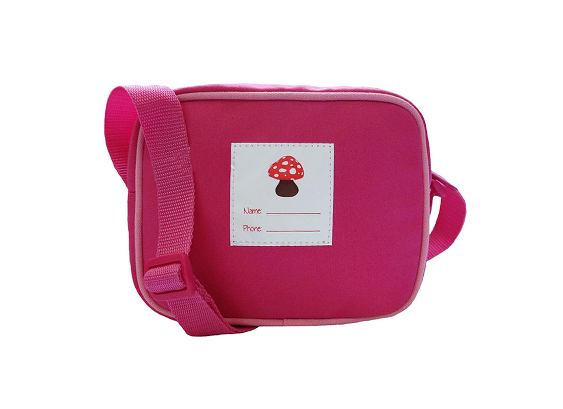 Mushroom House Shoulder Bag for Children Back