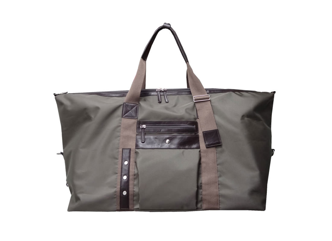 Large Military Green Duffel Bag for Men Open