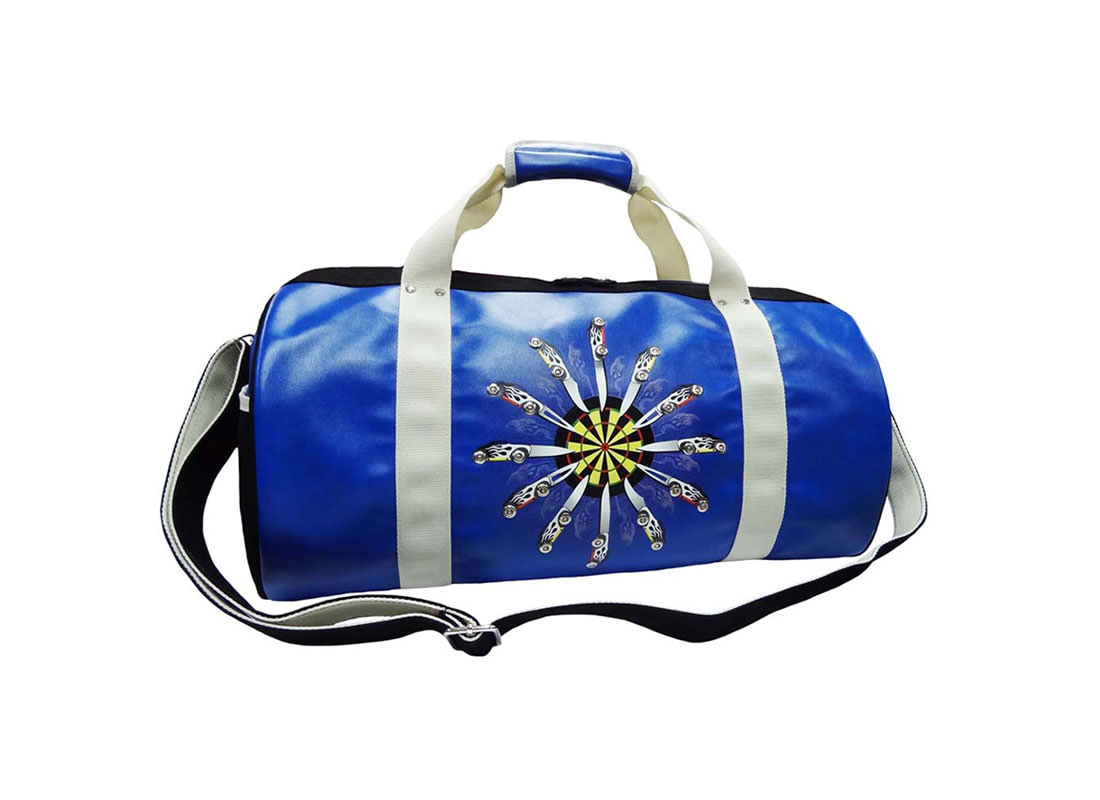 Large Duffel Bag with car-knife Printing