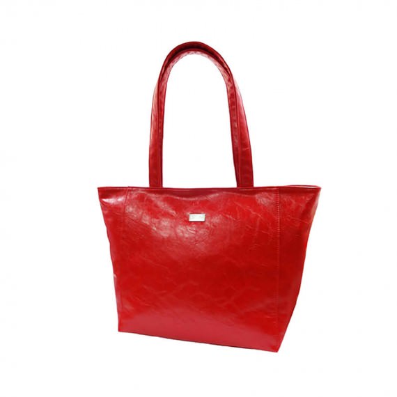 Simple Elegance red Tote handbag