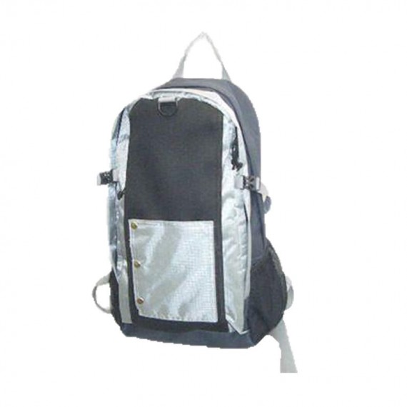 Black & Silver Backpack