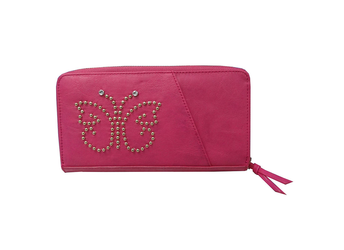 Cherry Pink Long Wallet