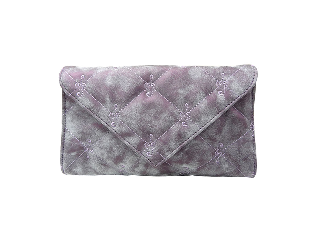 Envelope Pouch with Quilted Surface