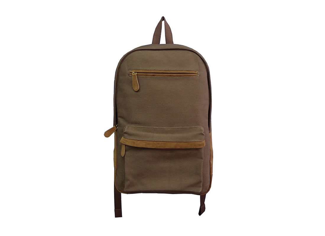 Simple Canvas Backpack