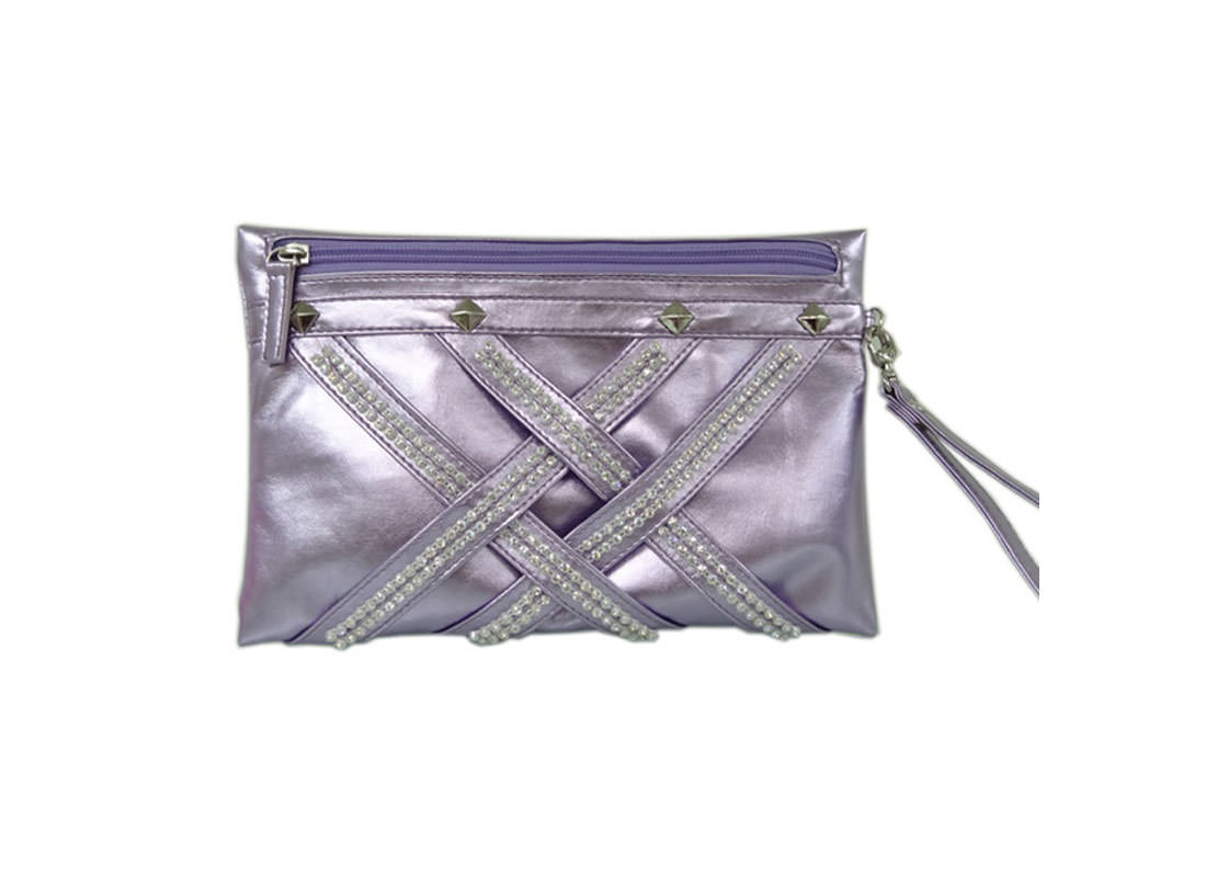 Purple Clutch Bag