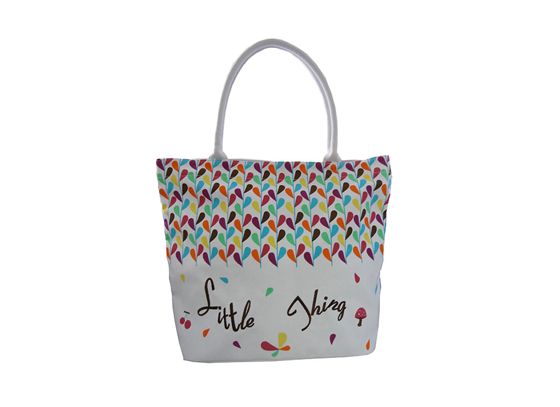 Color Printing Canvas Tote Bag
