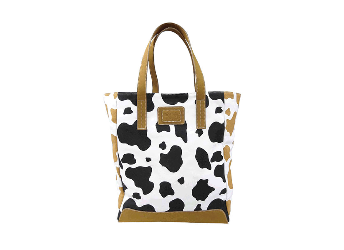 Cow Print Tote Bag