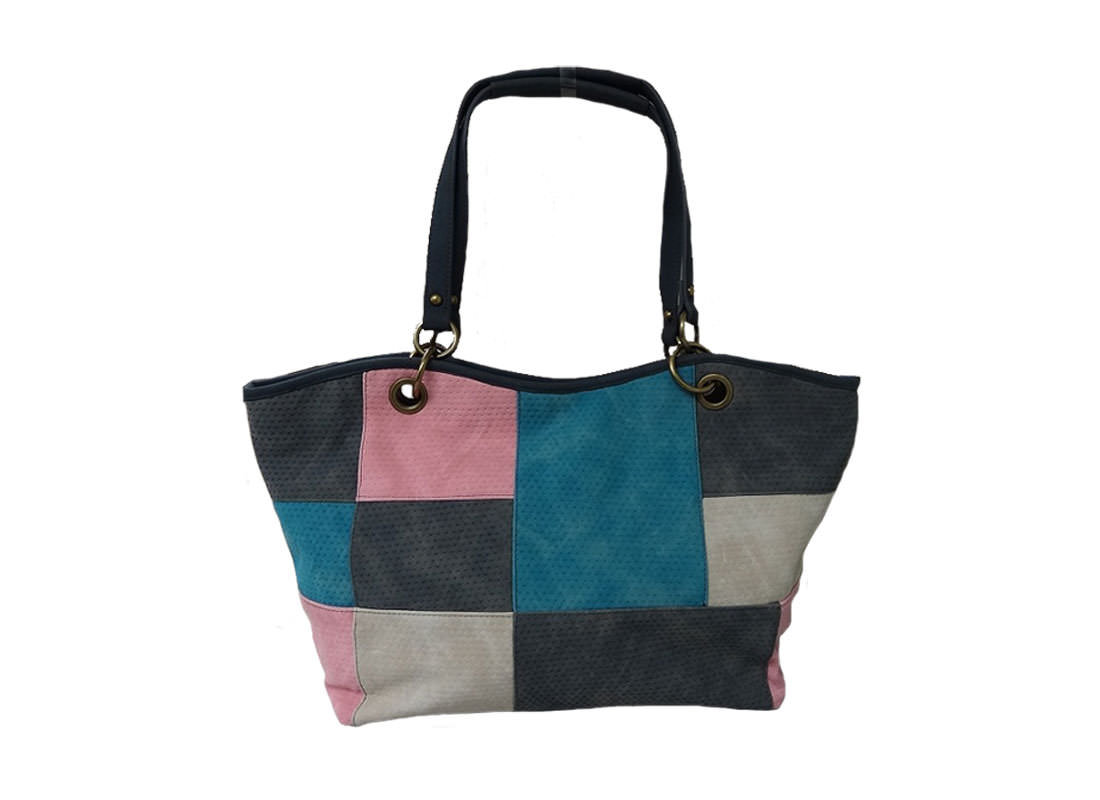 Mondrian Pattern Tote Bag