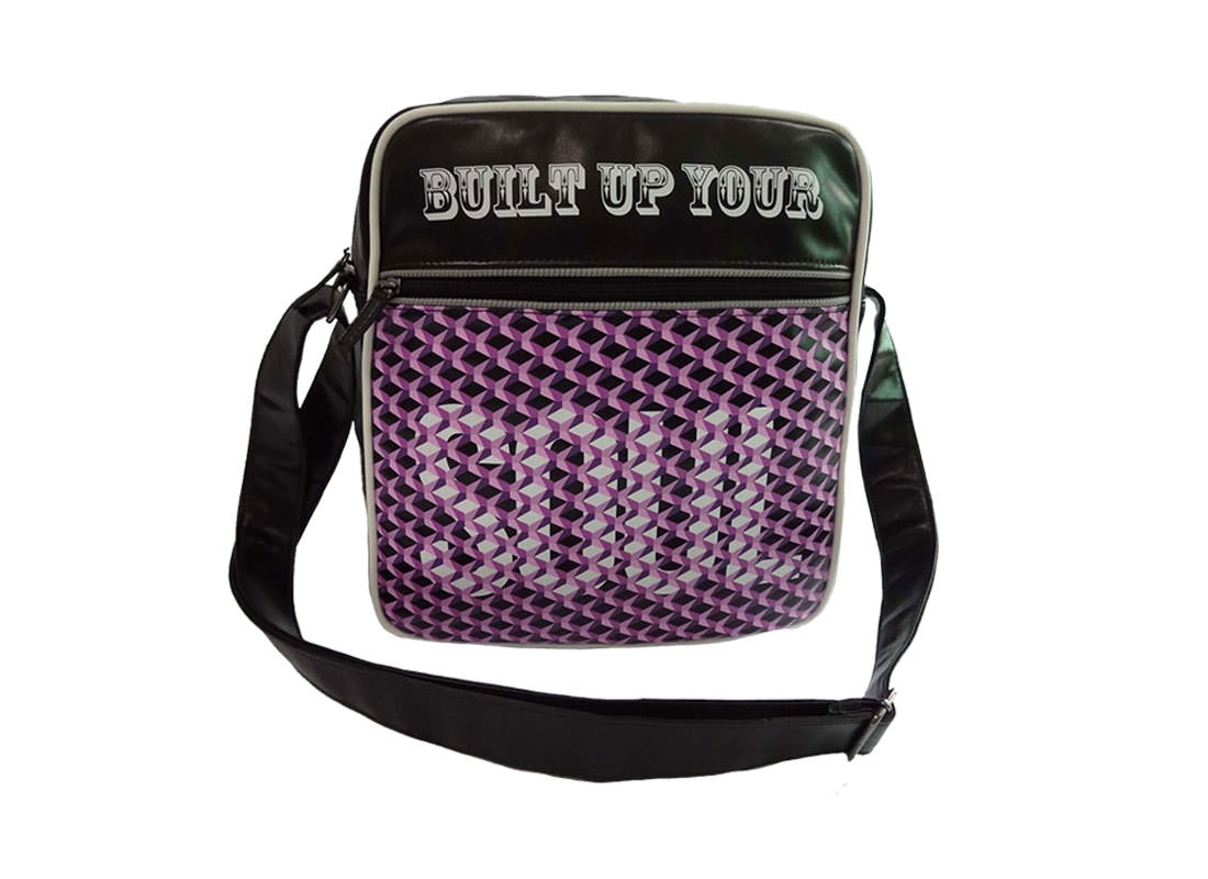 Reflective Piping Sport Shoulder Bag