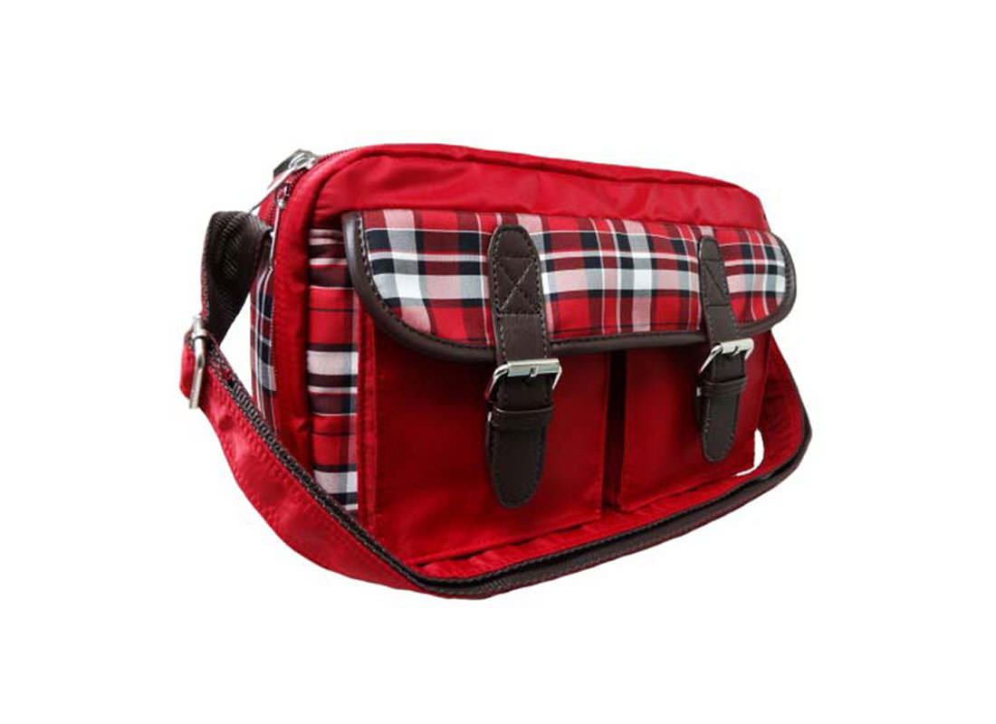 Plaid Shoulder Bag