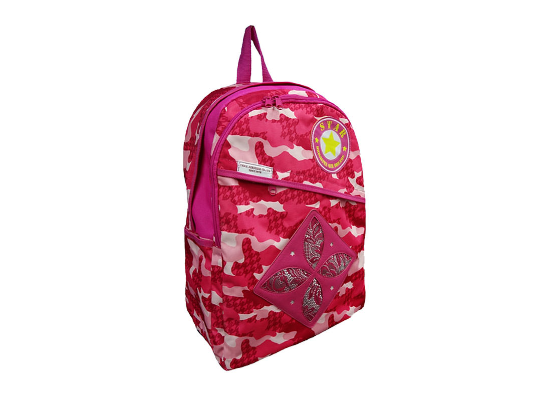 Red Camo Backpack