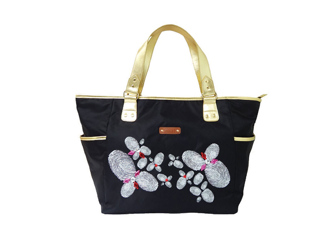 Tote Bag with Fingerprint Printing