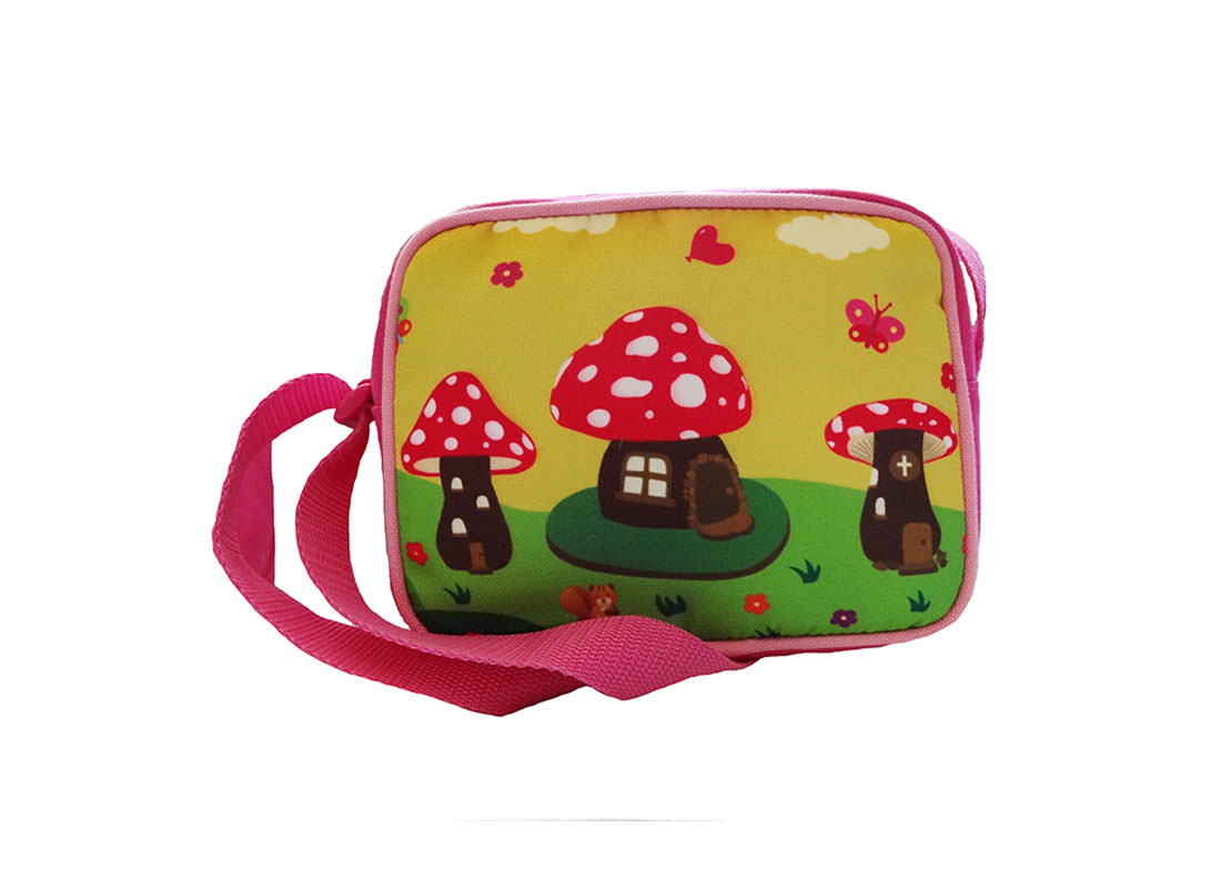 Mushroom House Shoulder Bag for children